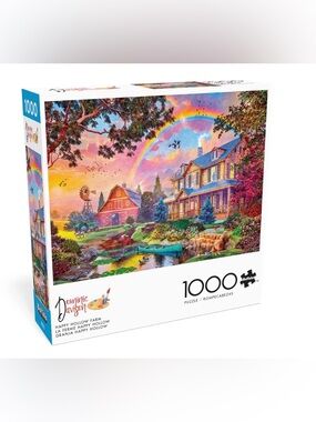 Buffalo Games “Happy Hollow Farm” 1000-Piece Jigsaw Puzzle - Dominic Davison